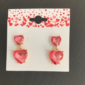 Heart earrings NEW